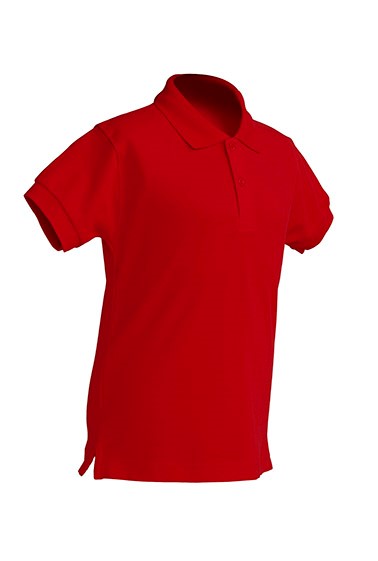 KID POLO UNISEX ( JHK T-SHIRT ) rosso